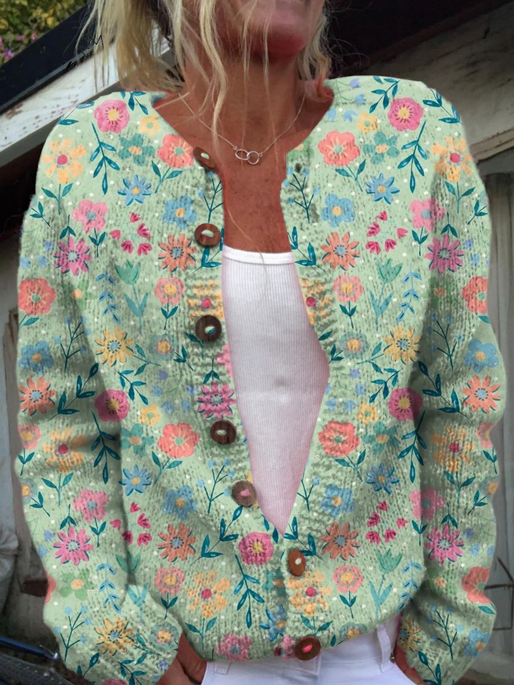 Marilyn | Women's Vintage Floral Cardigan